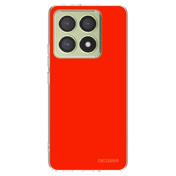 Picasee átlátszó szilikon tok az alábbi mobiltelefonokra Xiaomi 14T - Maranello Red