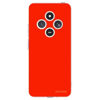 Picasee átlátszó szilikon tok az alábbi mobiltelefonokra Xiaomi Redmi 14C - Maranello Red