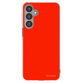 Picasee átlátszó szilikon tok az alábbi mobiltelefonokra Samsung Galaxy A16 5G - Maranello Red
