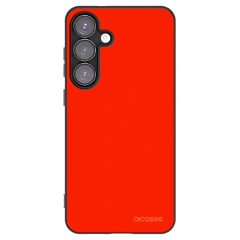 Picasee fekete szilikon tok az alábbi mobiltelefonokra Samsung Galaxy S25+ 5G - Maranello Red