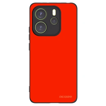 Picasee fekete szilikon tok az alábbi mobiltelefonokra Xiaomi Redmi Note 14 4G - Maranello Red