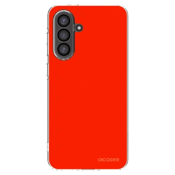 Picasee átlátszó szilikon tok az alábbi mobiltelefonokra Samsung Galaxy A56 5G A566B - Maranello Red