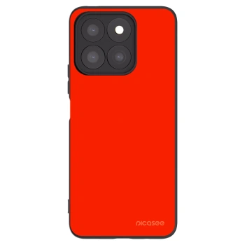 Picasee fekete szilikon tok az alábbi mobiltelefonokra Honor X8c - Maranello Red