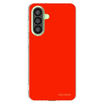 Picasee átlátszó szilikon tok az alábbi mobiltelefonokra Samsung Galaxy A26 5G A266B - Maranello Red