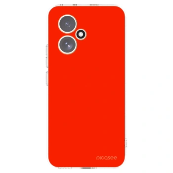 Picasee átlátszó szilikon tok az alábbi mobiltelefonokra Honor 400 5G - Maranello Red