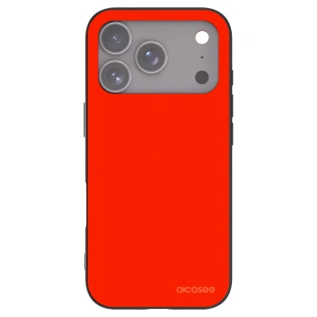 Picasee fekete szilikon tok az alábbi mobiltelefonokra Apple iPhone 17 Pro - Maranello Red