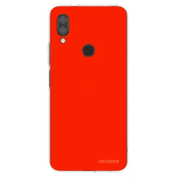 Picasee átlátszó szilikon tok az alábbi mobiltelefonokra Xiaomi Redmi 7 - Maranello Red