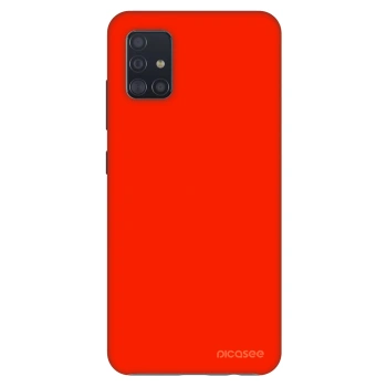 Szilikon tok erre a típusra Samsung Galaxy A51 A515F - Maranello Red