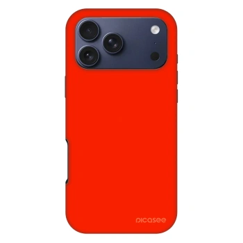 Szilikon tok erre a típusra Apple iPhone 17 Pro Max - Maranello Red
