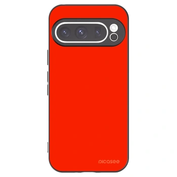 Picasee fekete szilikon tok az alábbi mobiltelefonokra Google Pixel 9 Pro XL - Maranello Red