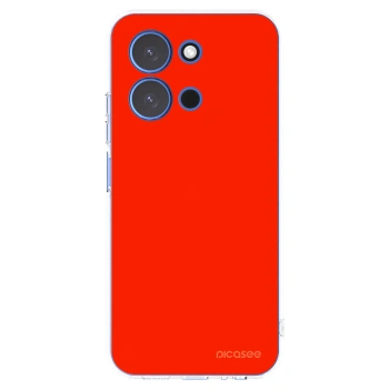 Picasee átlátszó szilikon tok az alábbi mobiltelefonokra Xiaomi Redmi 15C 4G - Maranello Red