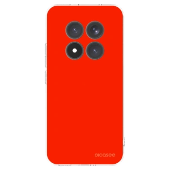 Picasee átlátszó szilikon tok az alábbi mobiltelefonokra Xiaomi Redmi Note 15 Pro+ - Maranello Red