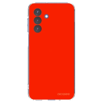 Picasee átlátszó szilikon tok az alábbi mobiltelefonokra Samsung Galaxy A17 5G - Maranello Red