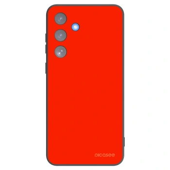 Picasee fekete szilikon tok az alábbi mobiltelefonokra Samsung Galaxy S25 FE 5G - Maranello Red