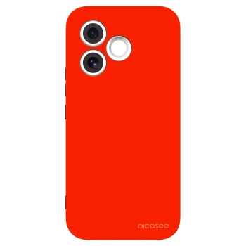 Picasee fekete szilikon tok az alábbi mobiltelefonokra Honor 600 Lite - Maranello Red