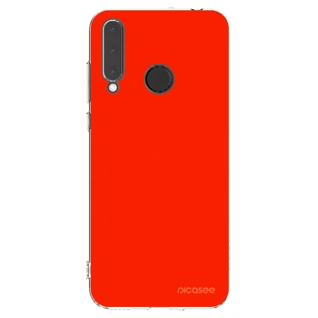 Picasee átlátszó szilikon tok az alábbi mobiltelefonokra Honor 20 Lite - Maranello Red