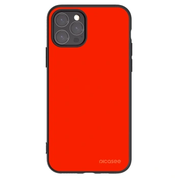 Picasee fekete szilikon tok az alábbi mobiltelefonokra Apple iPhone 11 Pro - Maranello Red
