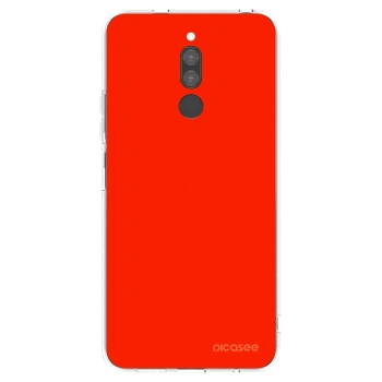 Picasee átlátszó szilikon tok az alábbi mobiltelefonokra Xiaomi Redmi 8 - Maranello Red