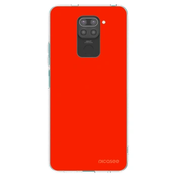 Picasee fekete szilikon tok az alábbi mobiltelefonokra Xiaomi Redmi Note 9 - Maranello Red