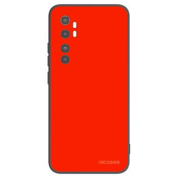 Picasee fekete szilikon tok az alábbi mobiltelefonokra Xiaomi Mi Note 10 Lite - Maranello Red