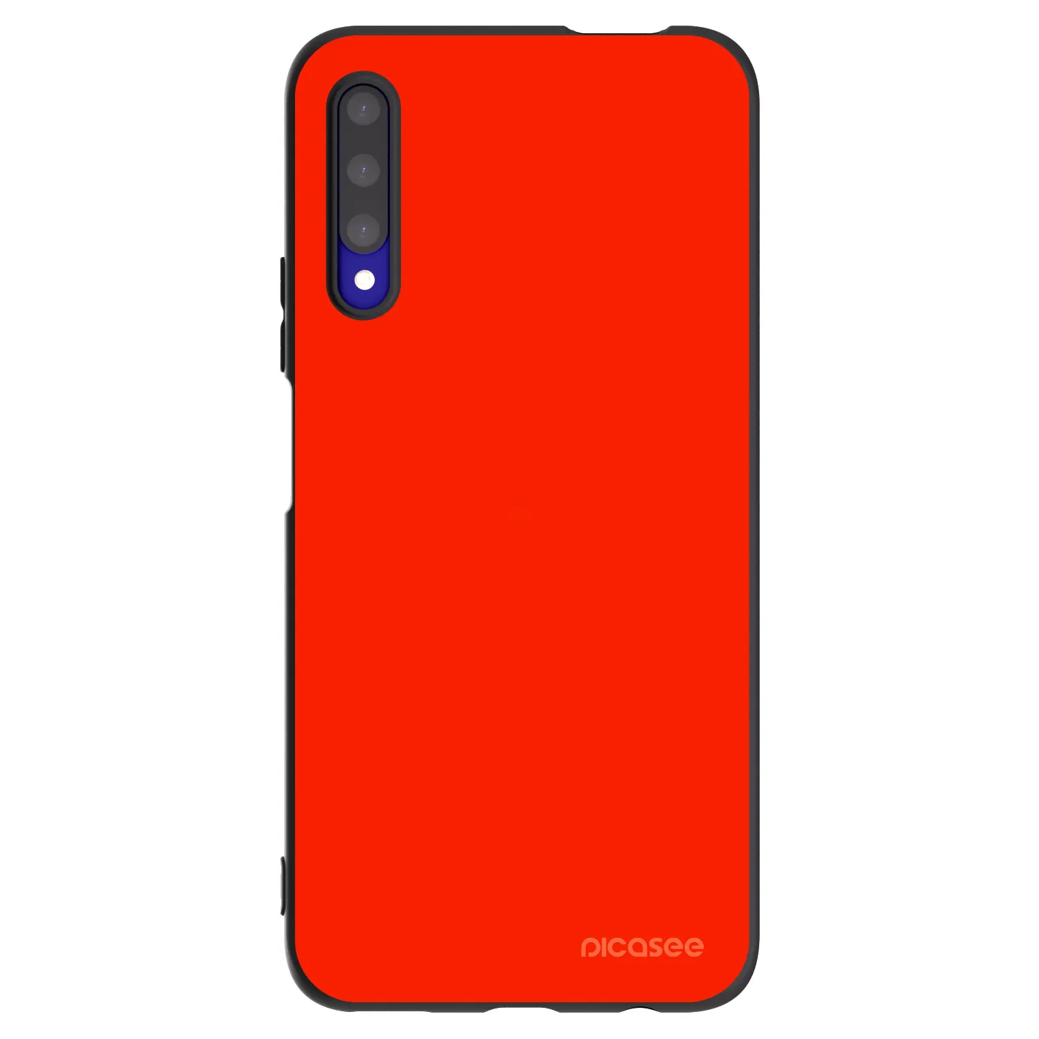 Picasee fekete szilikon tok az alábbi mobiltelefonokra Honor 9X Pro - Maranello Red
