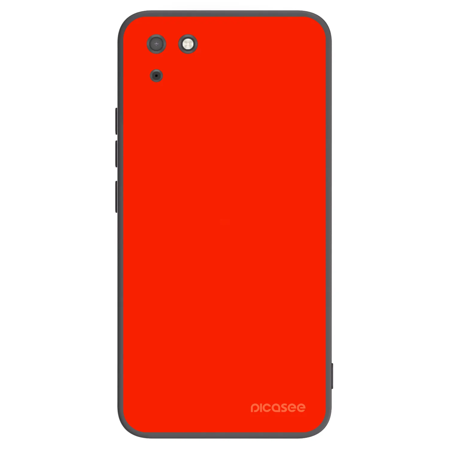 Picasee fekete szilikon tok az alábbi mobiltelefonokra Huawei Y5P - Maranello Red