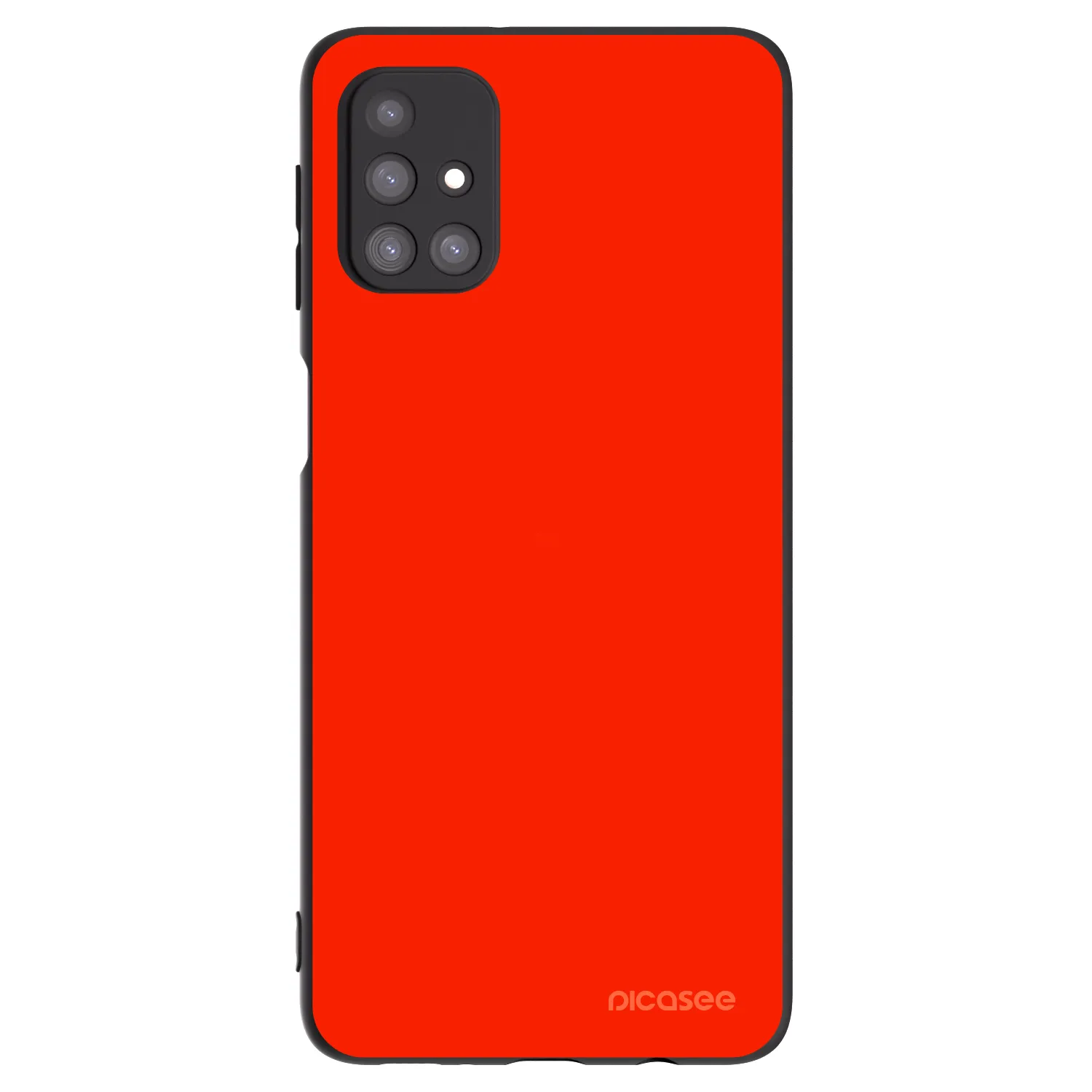 Picasee fekete szilikon tok az alábbi mobiltelefonokra Samsung Galaxy M31s - Maranello Red