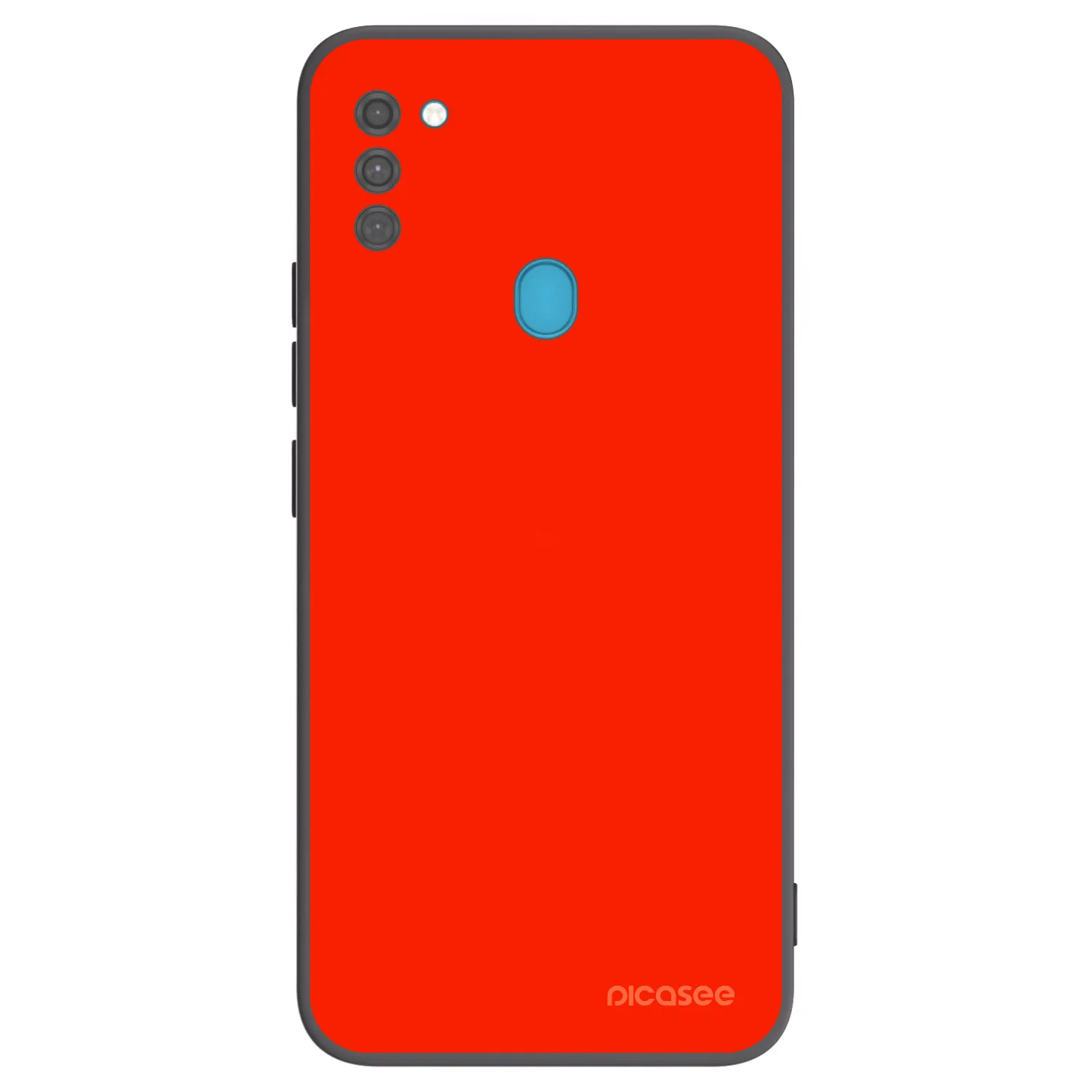Picasee fekete szilikon tok az alábbi mobiltelefonokra Samsung Galaxy M11 - Maranello Red
