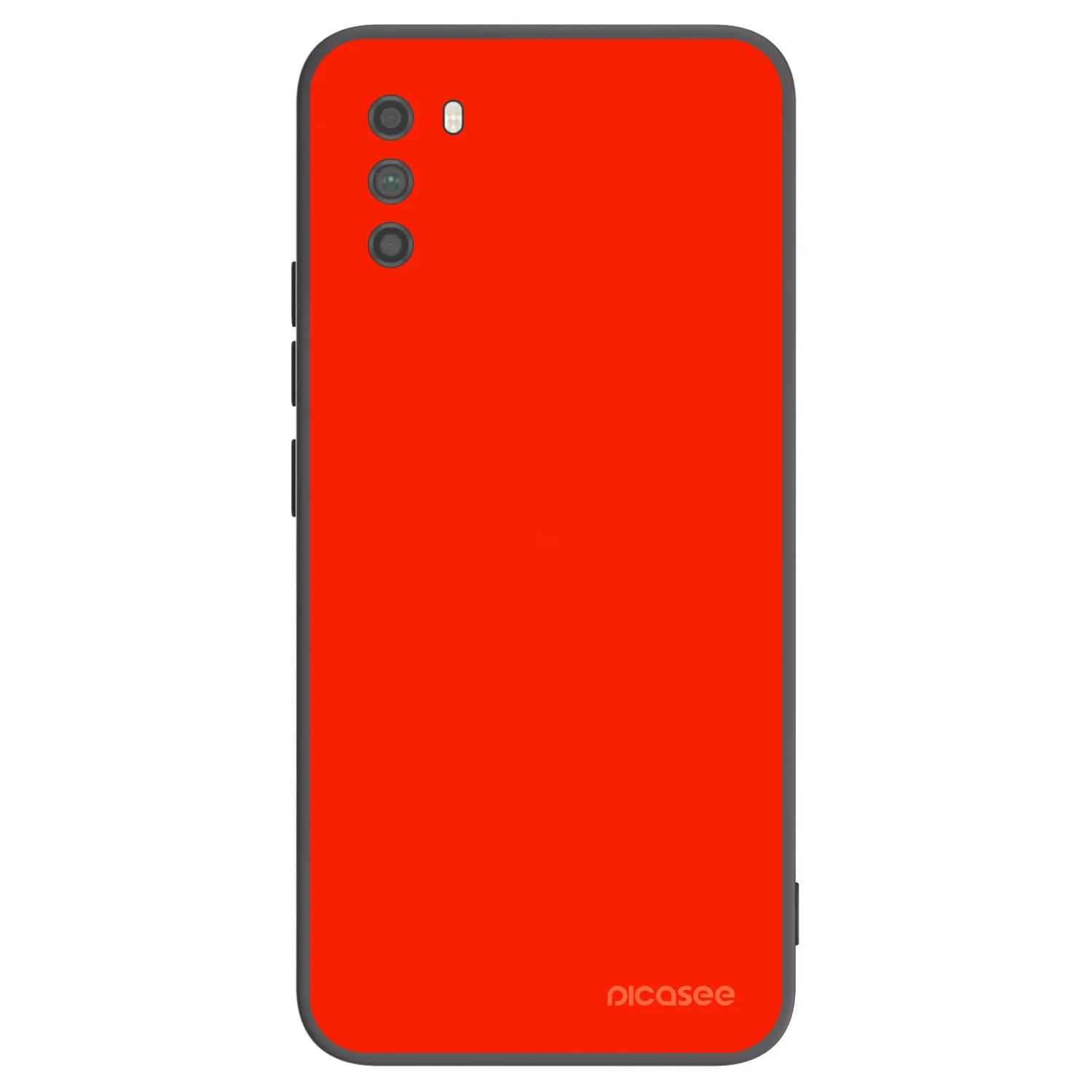 Picasee fekete szilikon tok az alábbi mobiltelefonokra Xiaomi Poco M3 - Maranello Red
