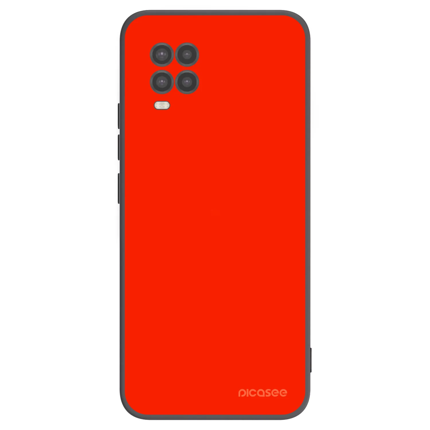 Picasee fekete szilikon tok az alábbi mobiltelefonokra Xiaomi Mi 10 Lite - Maranello Red