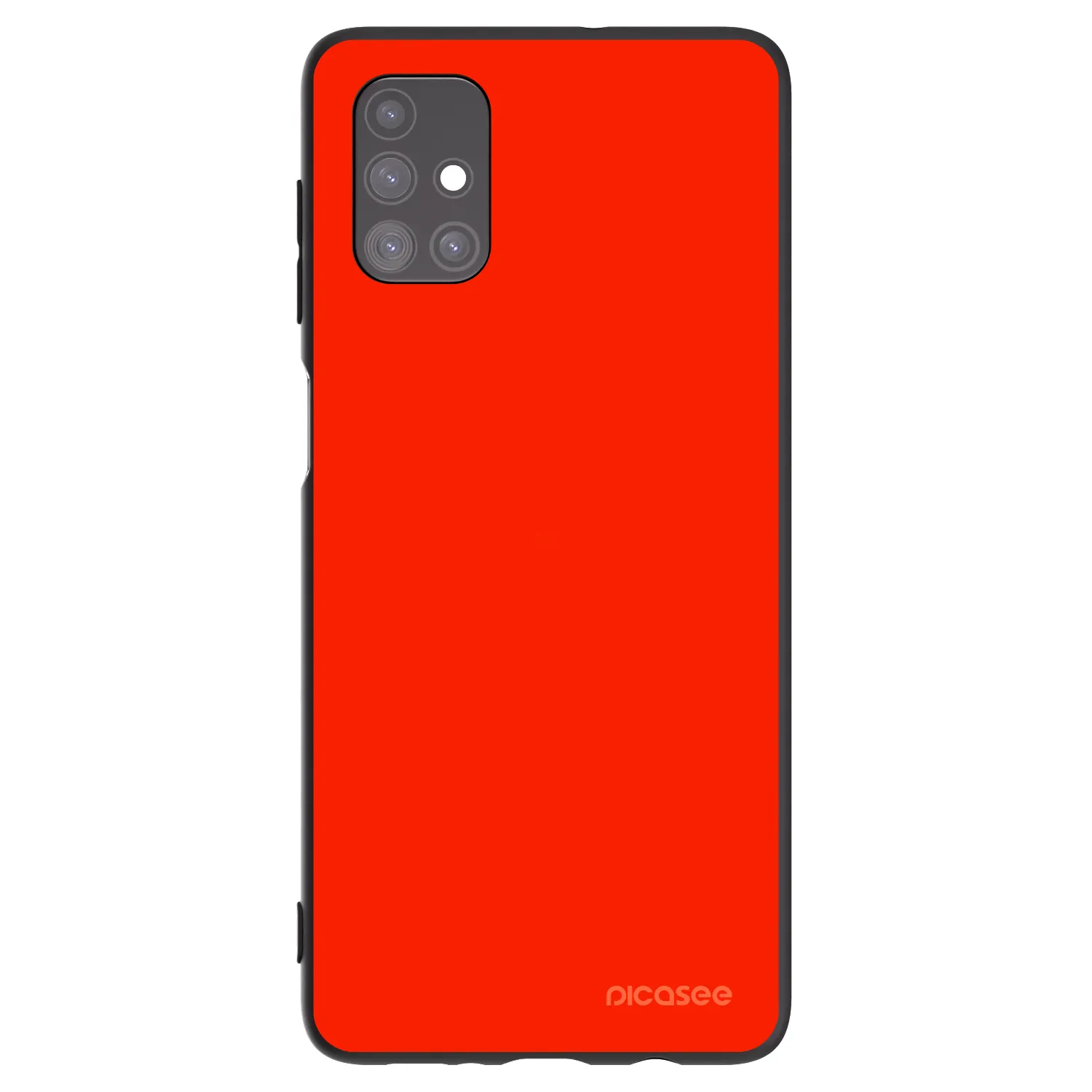Picasee fekete szilikon tok az alábbi mobiltelefonokra Samsung Galaxy M51 M515F - Maranello Red