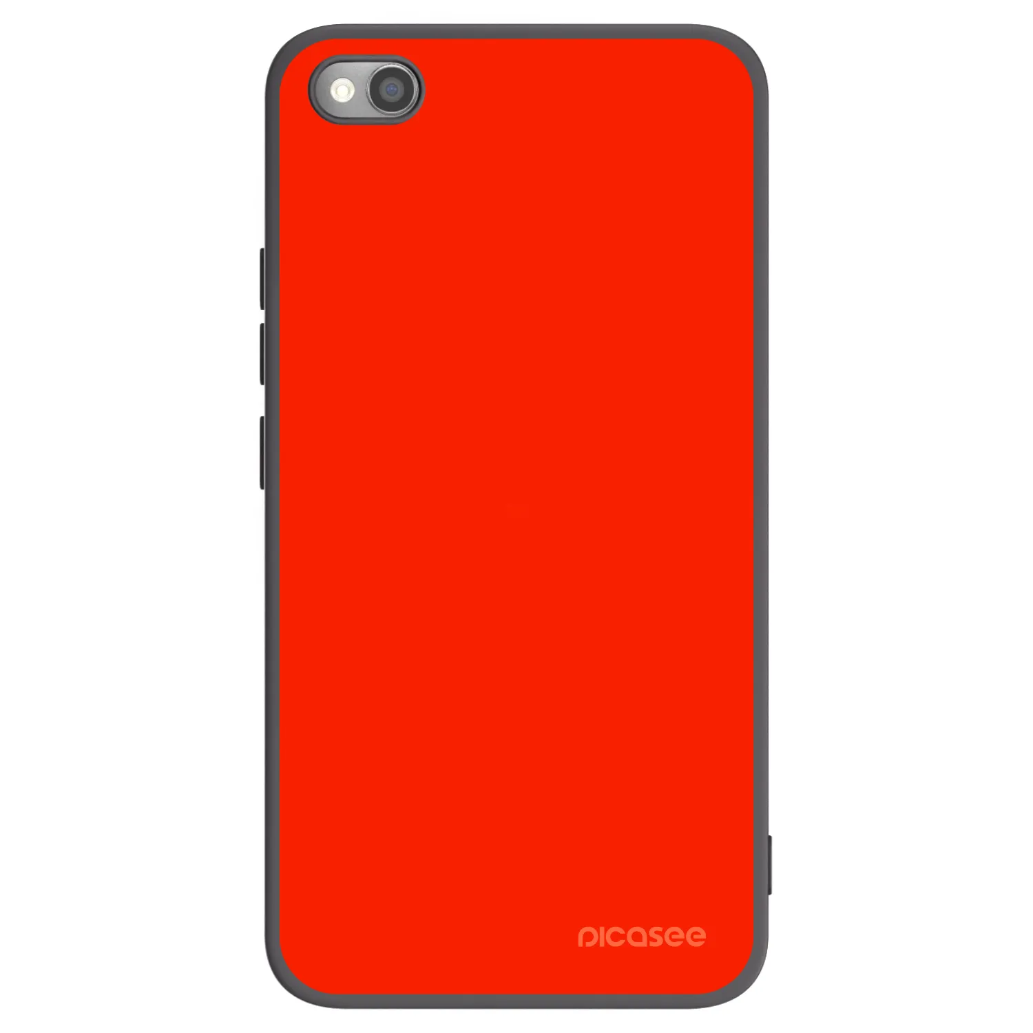 Picasee fekete szilikon tok az alábbi mobiltelefonokra Xiaomi Mi 11 Ultra - Maranello Red