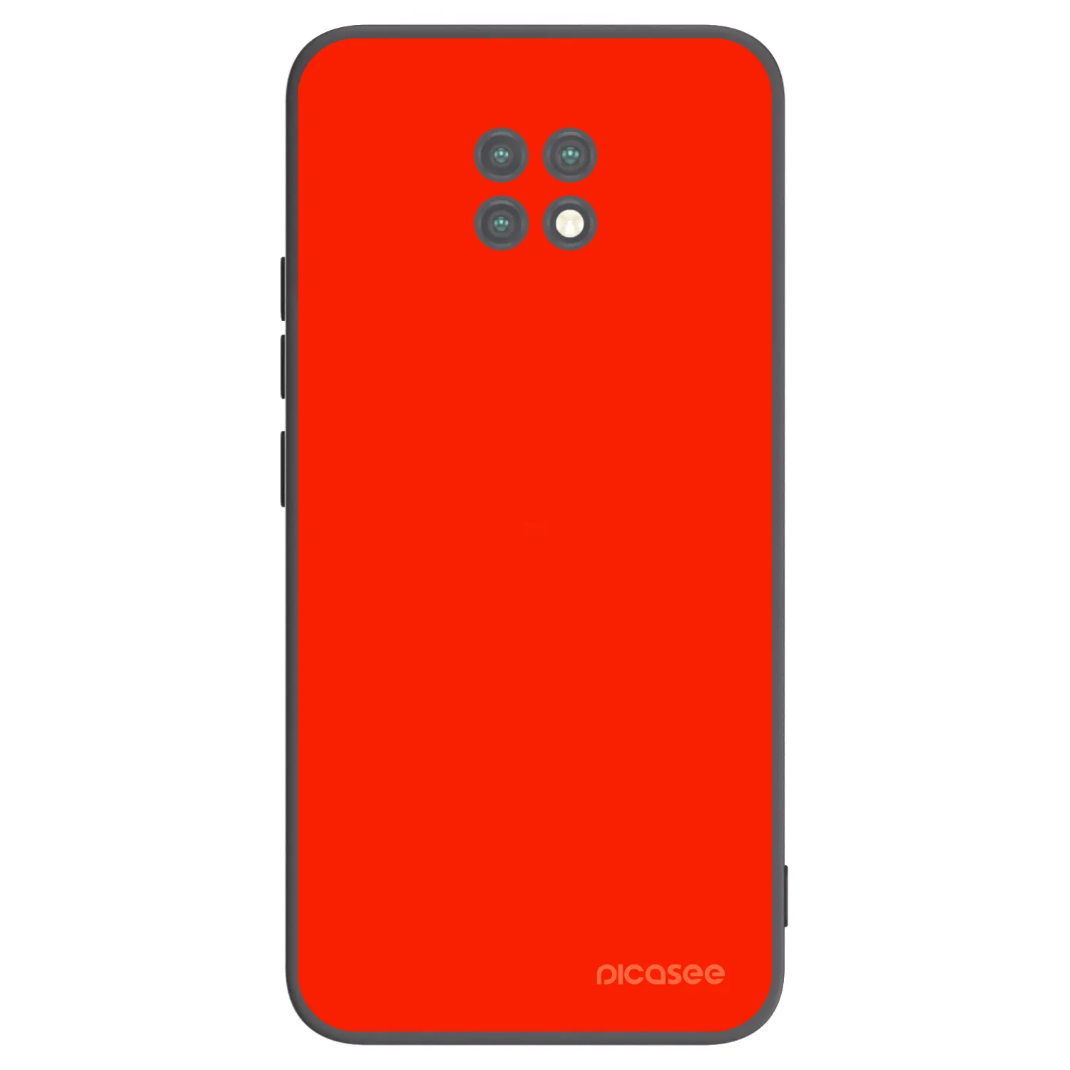 Picasee fekete szilikon tok az alábbi mobiltelefonokra Xiaomi Redmi Note 9T - Maranello Red