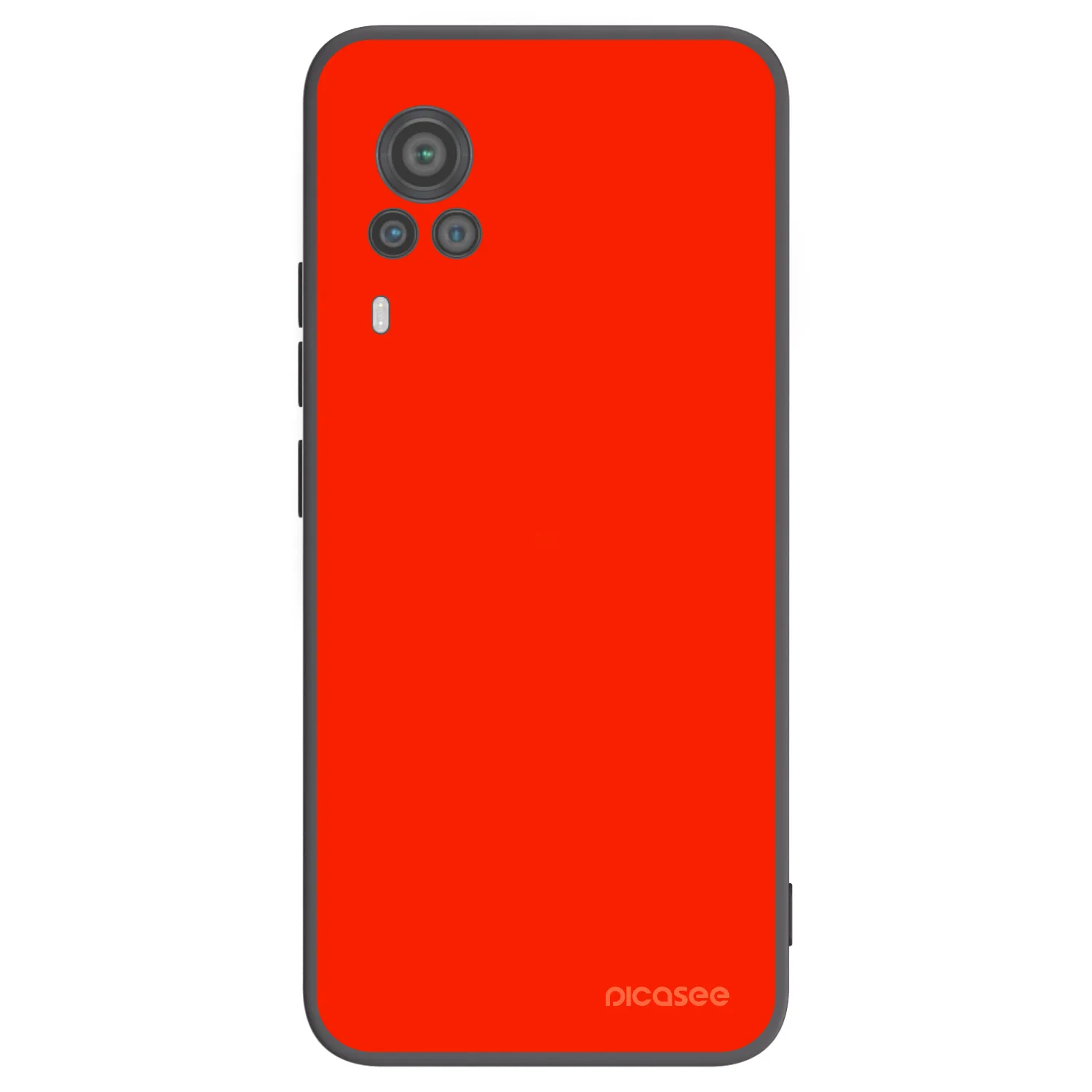 Picasee fekete szilikon tok az alábbi mobiltelefonokra Vivo X60 Pro 5G - Maranello Red