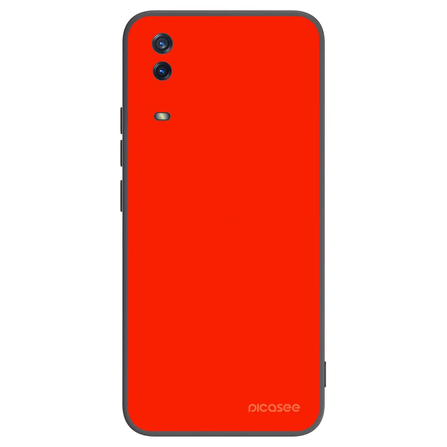 Picasee fekete szilikon tok az alábbi mobiltelefonokra Vivo Y11s - Maranello Red