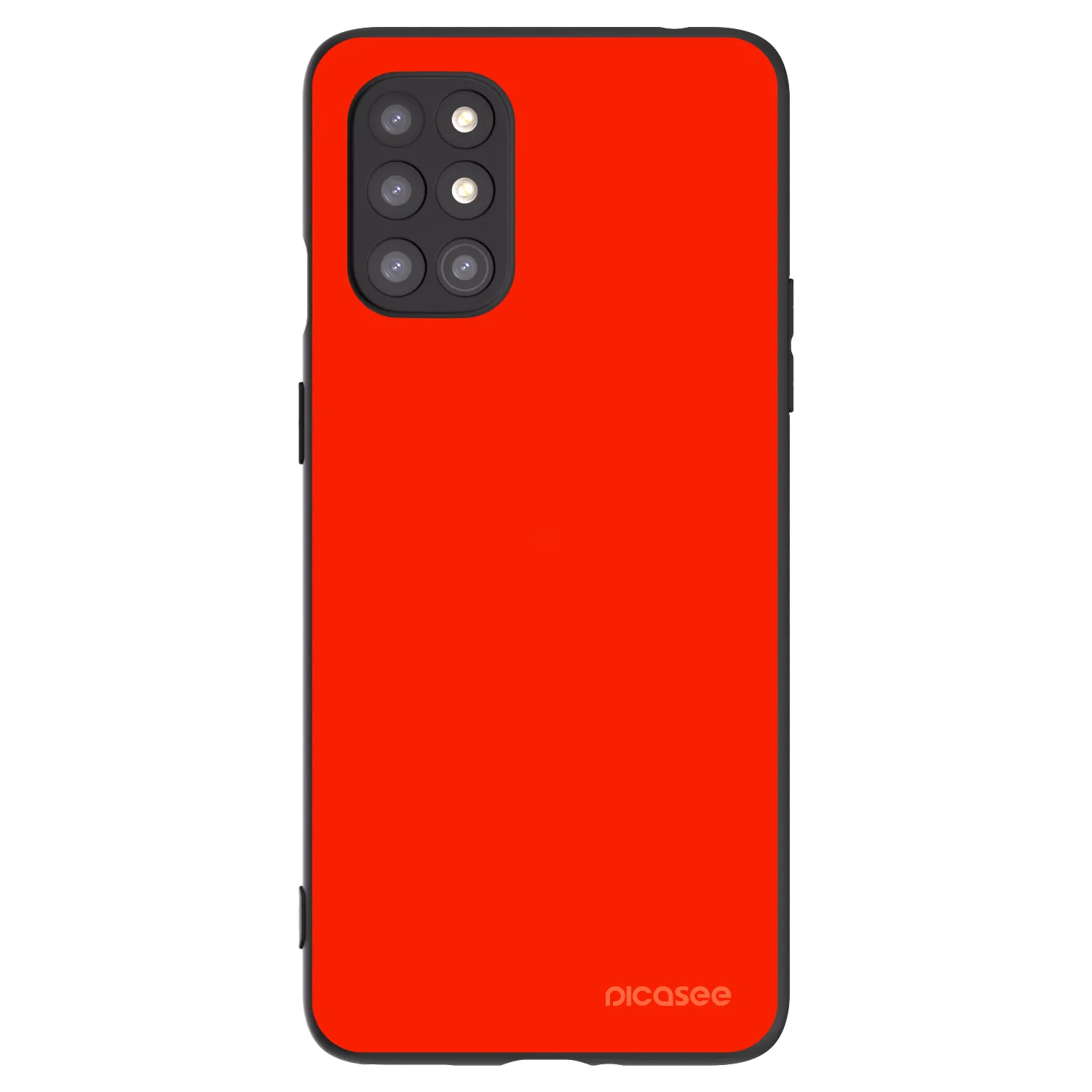 Picasee fekete szilikon tok az alábbi mobiltelefonokra OnePlus 8T - Maranello Red