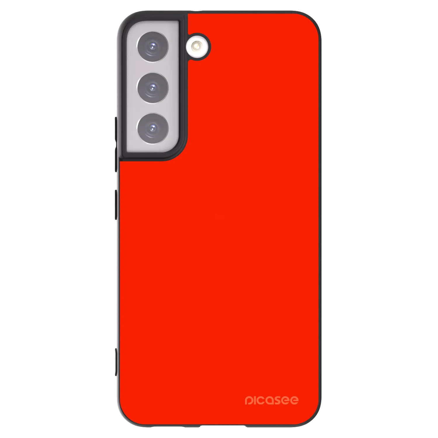 Picasee fekete szilikon tok az alábbi mobiltelefonokra Samsung Galaxy S22 5G - Maranello Red