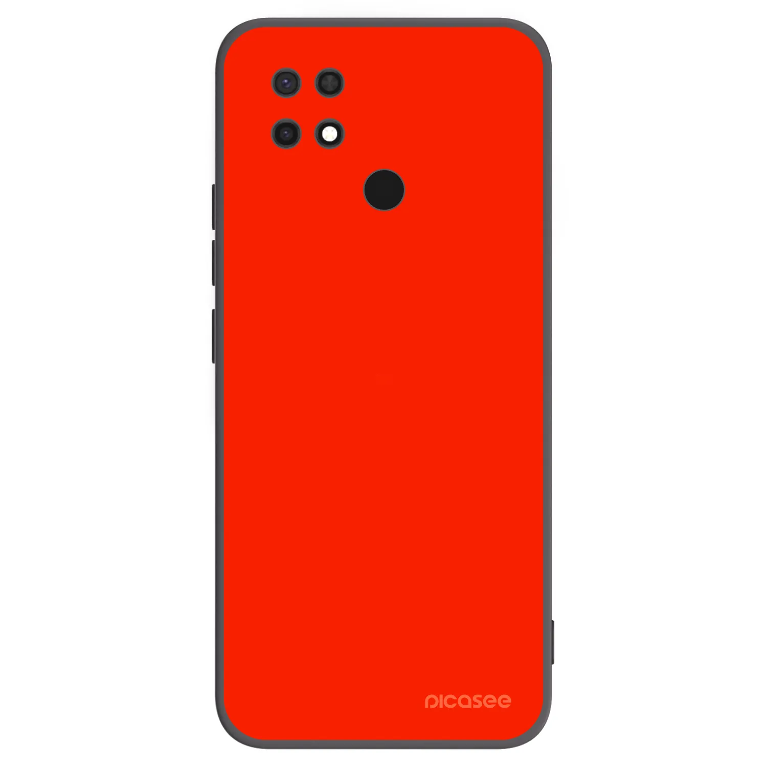 Picasee fekete szilikon tok az alábbi mobiltelefonokra Xiaomi Redmi 10C - Maranello Red
