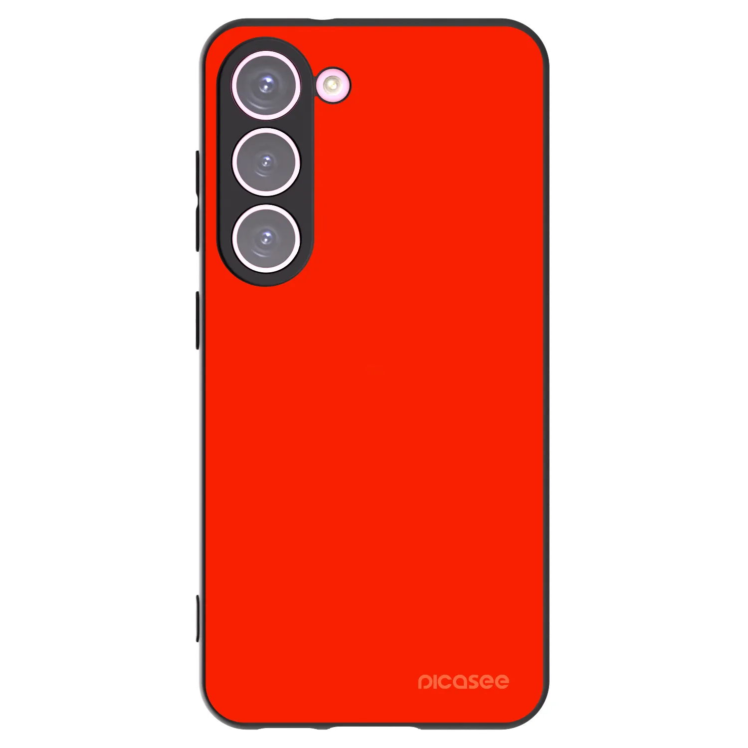 Picasee fekete szilikon tok az alábbi mobiltelefonokra Samsung Galaxy S23 5G - Maranello Red