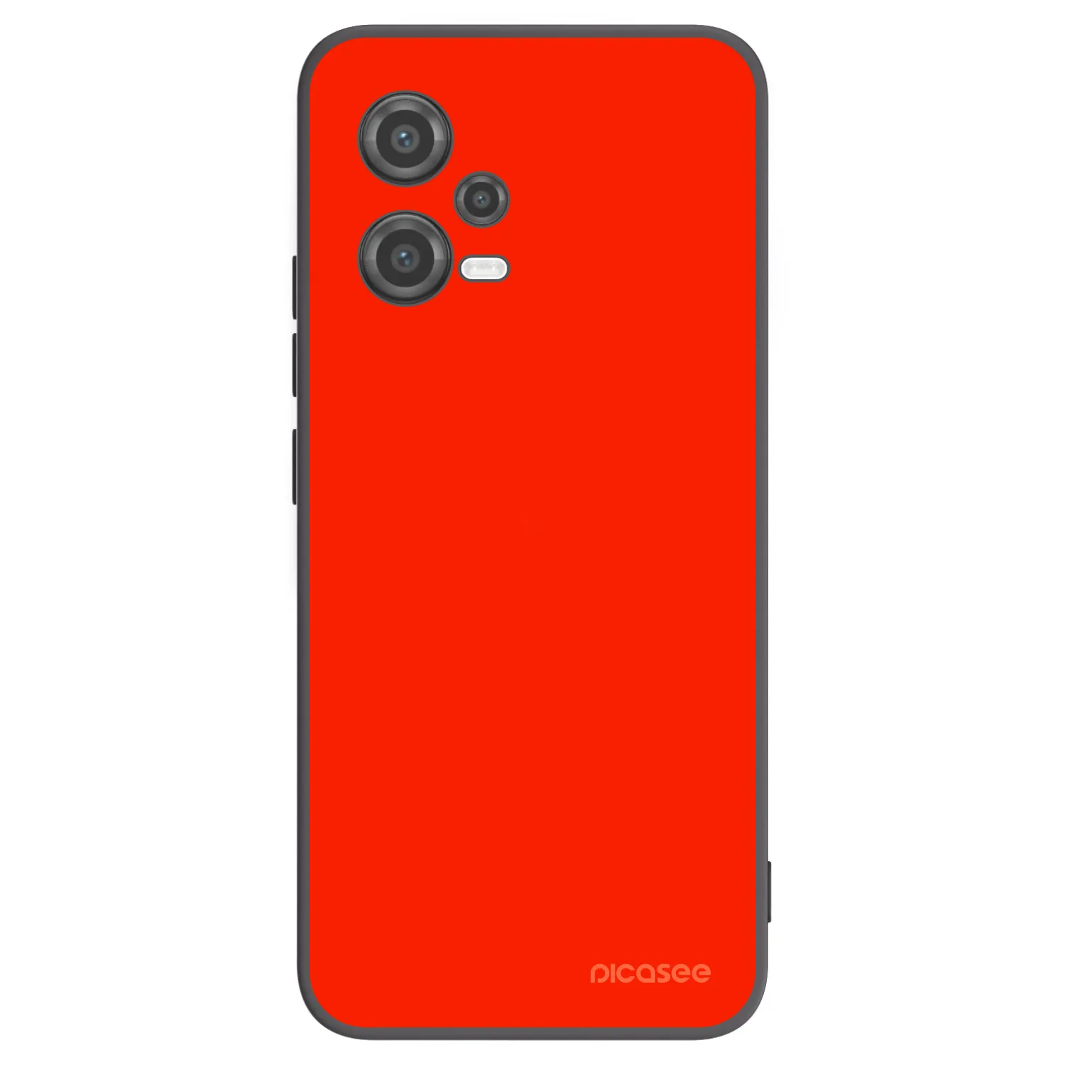 Picasee fekete szilikon tok az alábbi mobiltelefonokra Xiaomi Poco X5 - Maranello Red