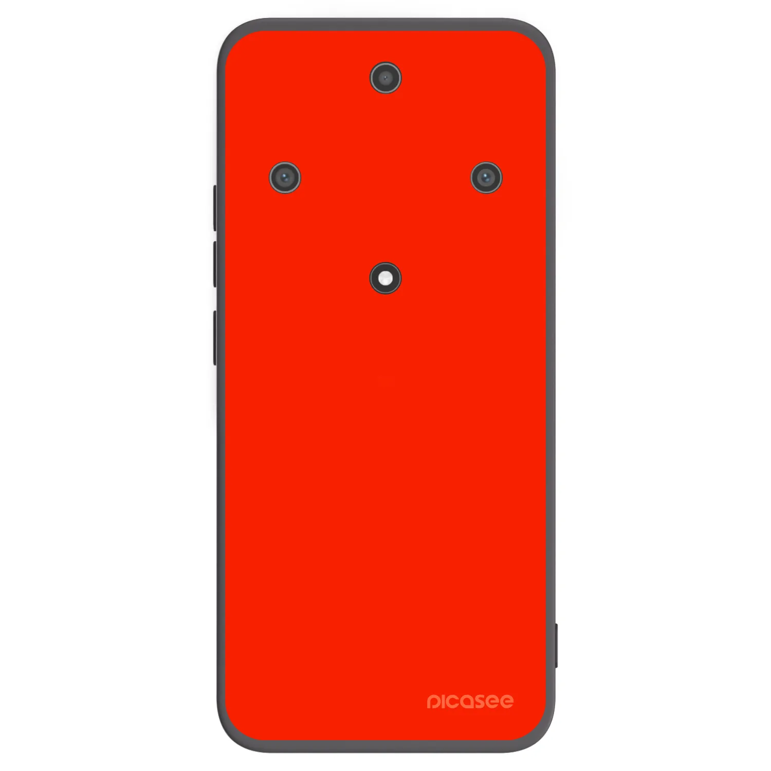 Picasee fekete szilikon tok az alábbi mobiltelefonokra Honor Magic5 Lite 5G - Maranello Red