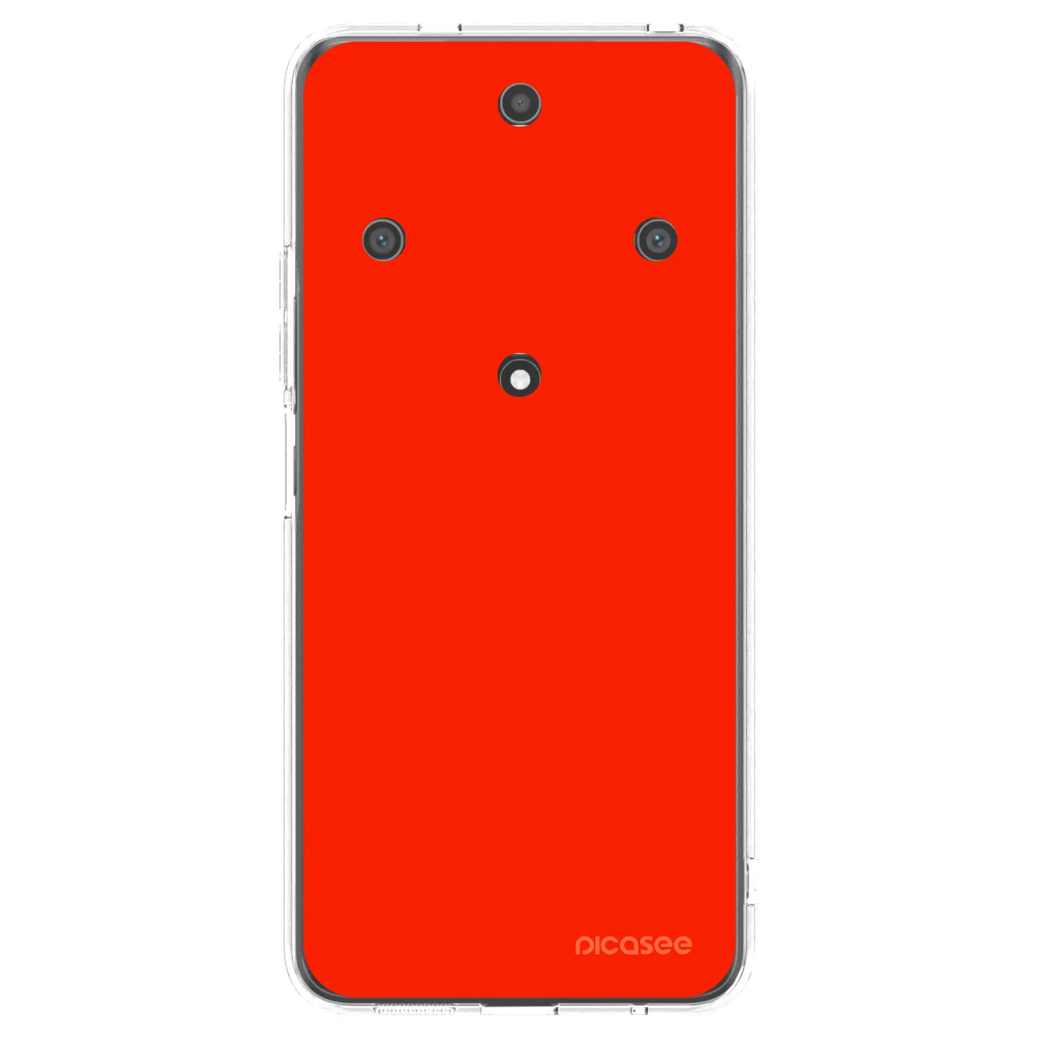 Picasee átlátszó szilikon tok az alábbi mobiltelefonokra Honor Magic5 Lite 5G - Maranello Red