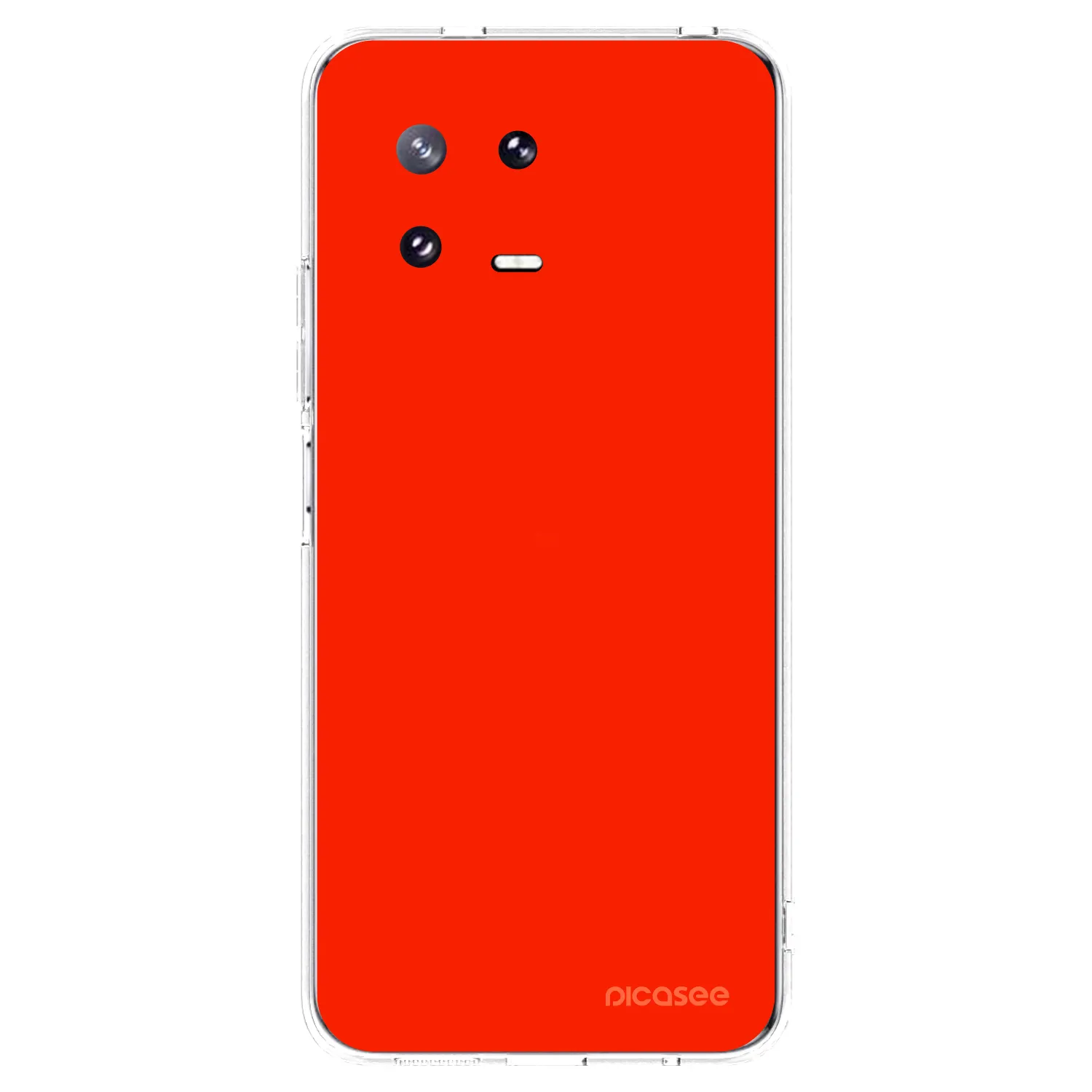 Picasee átlátszó szilikon tok az alábbi mobiltelefonokra Xiaomi 13 Pro - Maranello Red