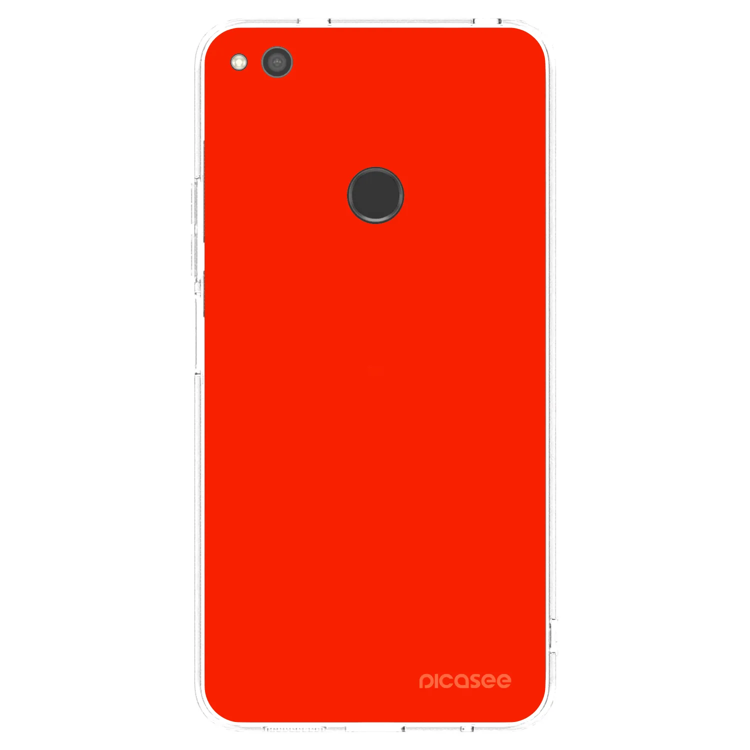 Picasee átlátszó szilikon tok az alábbi mobiltelefonokra Huawei P9 Lite 2017 - Maranello Red
