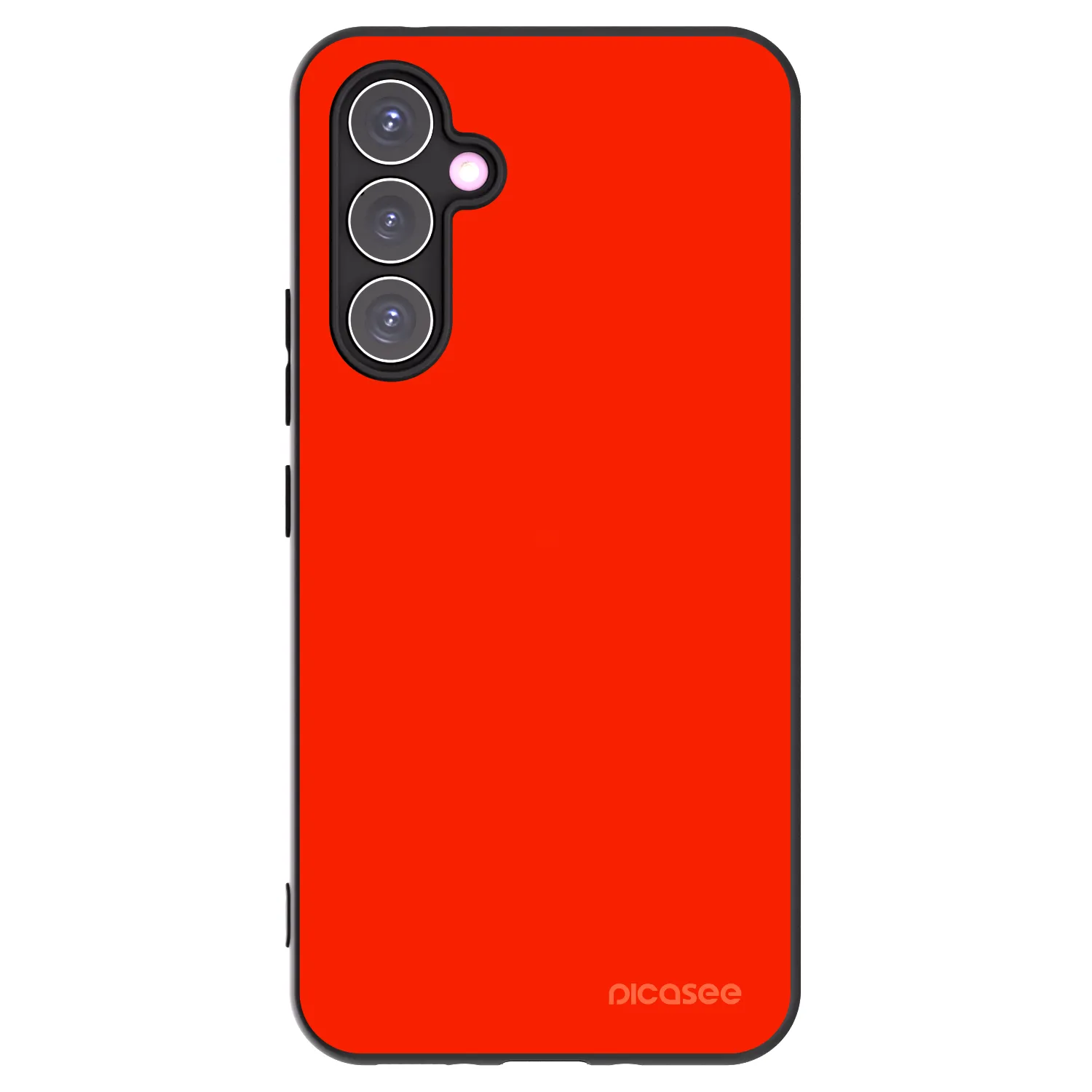 Picasee fekete szilikon tok az alábbi mobiltelefonokra Samsung Galaxy A54 5G A546B - Maranello Red