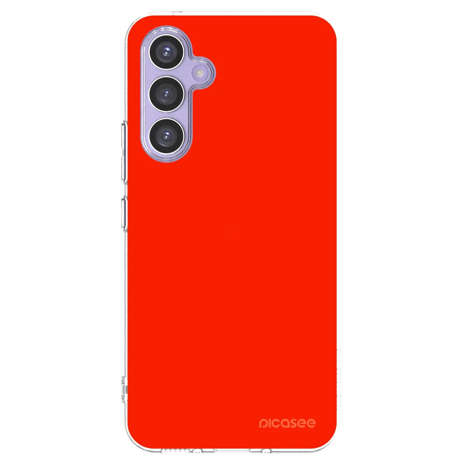 Picasee átlátszó szilikon tok az alábbi mobiltelefonokra Samsung Galaxy A54 5G A546B - Maranello Red