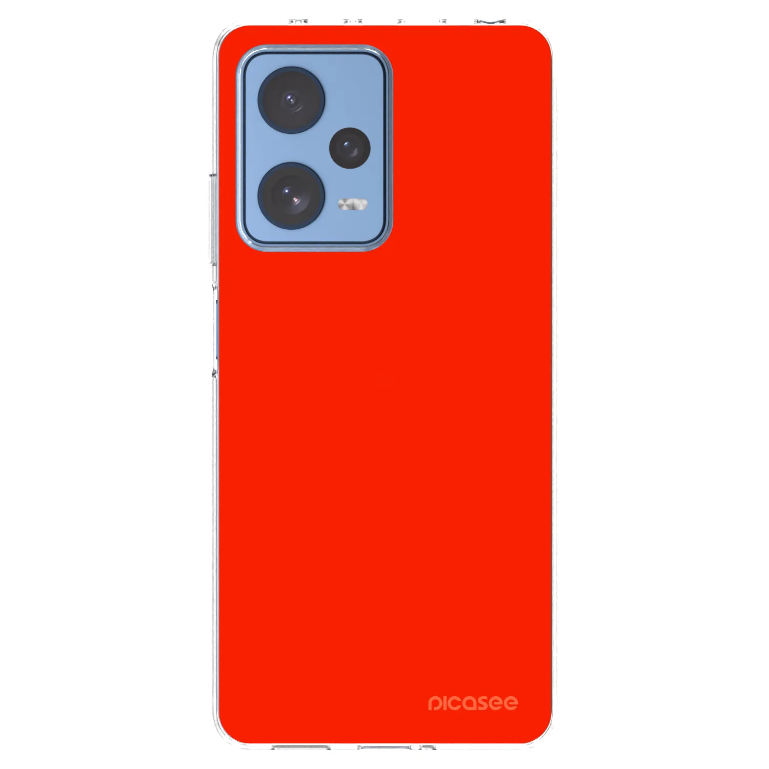 Picasee átlátszó szilikon tok az alábbi mobiltelefonokra Xiaomi Redmi Note 12 Pro 5G - Maranello Red
