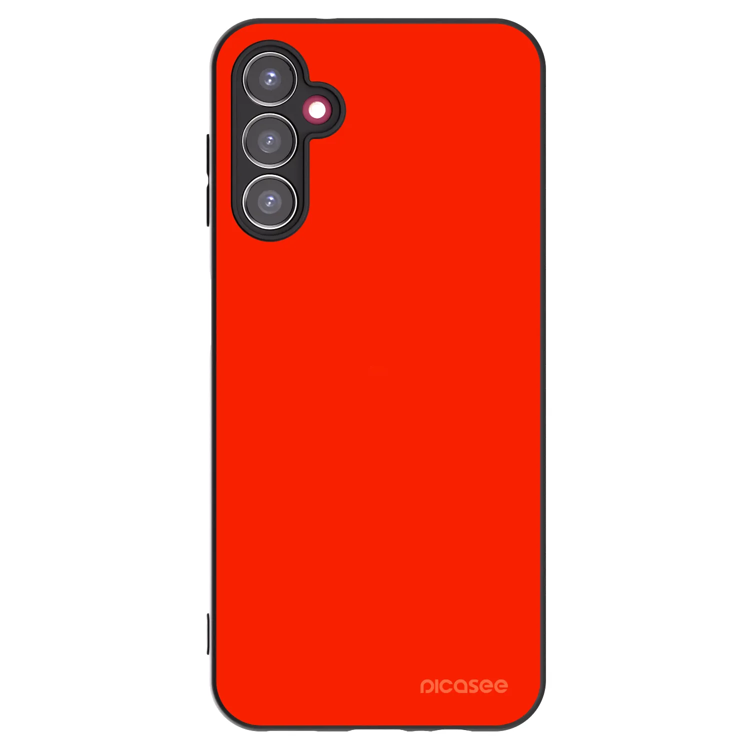 Picasee fekete szilikon tok az alábbi mobiltelefonokra Samsung Galaxy A14 4G A145R - Maranello Red