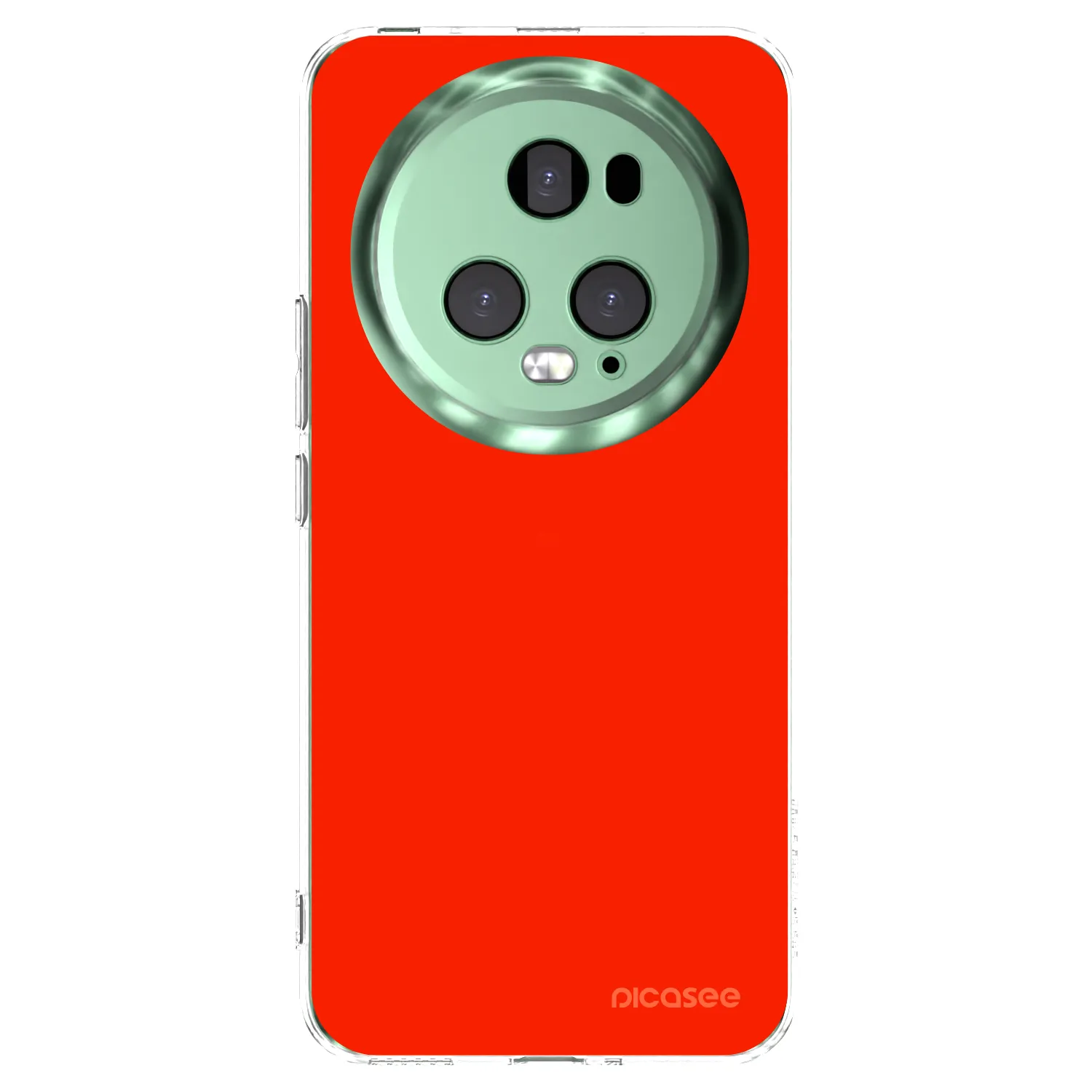 Picasee átlátszó szilikon tok az alábbi mobiltelefonokra Honor Magic5 Pro - Maranello Red