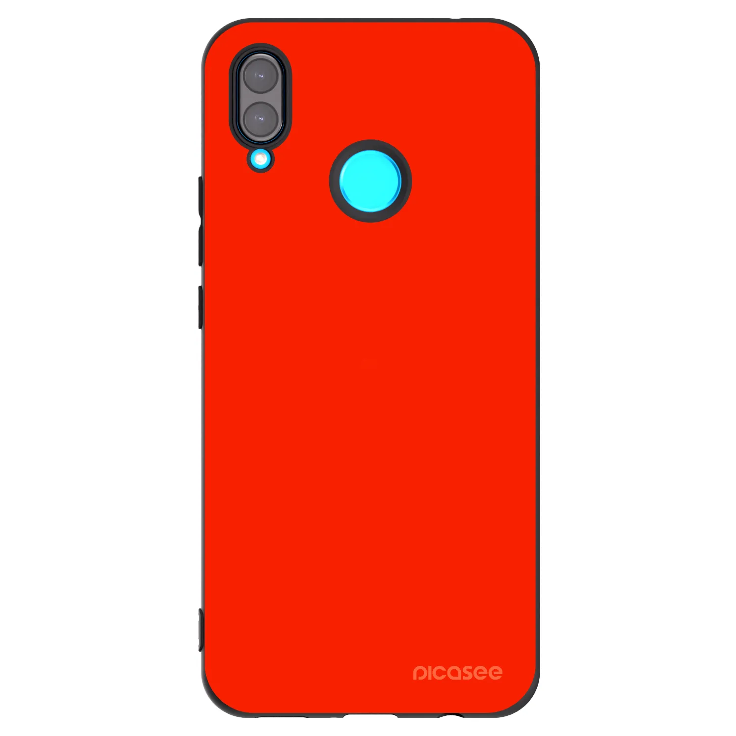 Picasee fekete szilikon tok az alábbi mobiltelefonokra Huawei Nova 3i - Maranello Red
